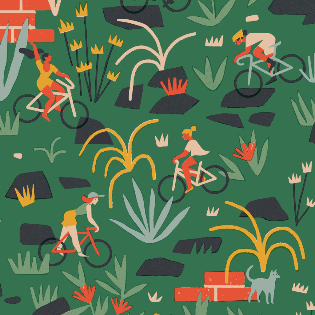 coworking-illustration-Bristol-bikes