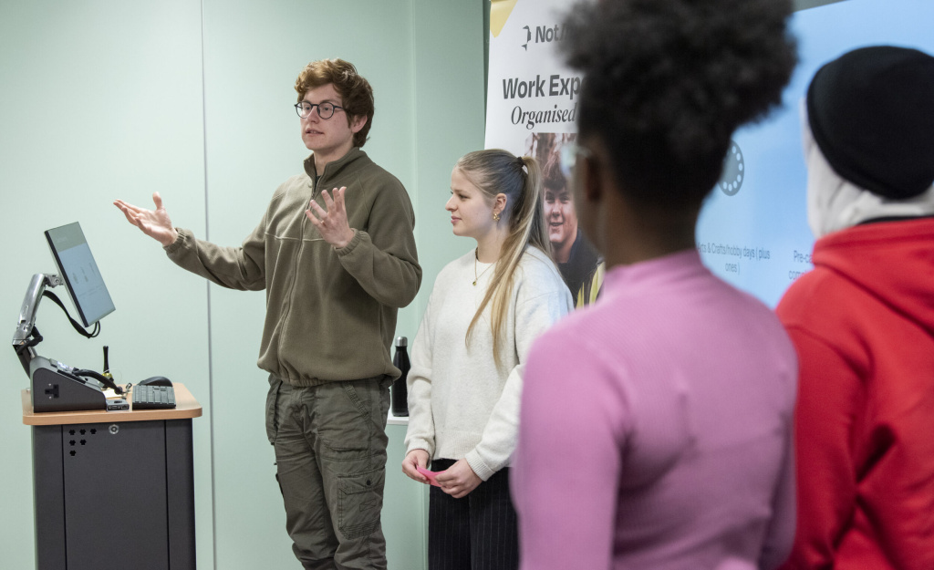 Students at the University of Bristol Fututre Scholars workshop
