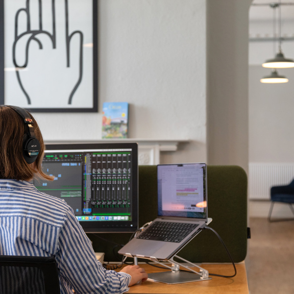 Sara Joyner in the flexi plus space