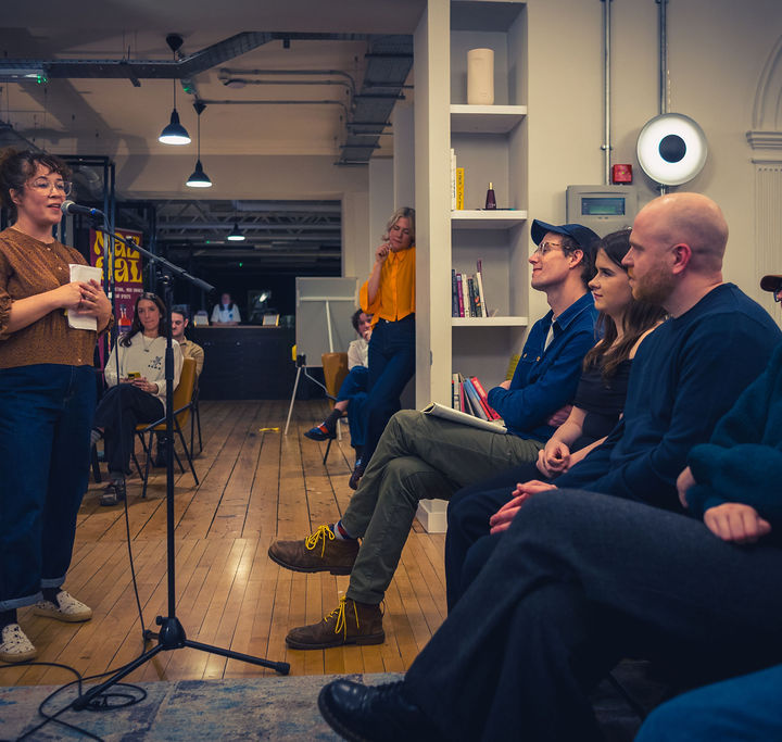 Kendra Futcher presenting at Gather Round